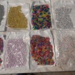 7mm Alphabet Letter Beads Kit, wholesale， 4600+ PCs Acrylic Colorful Beads for Jewelry Making, Bracelets, photo review